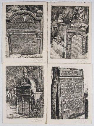 The old cemetery of the Jews at Prague [SIGNED]