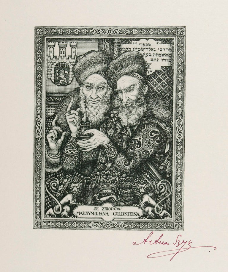 Item #34538 Kultura i Sztuka Ludu Zydowskiego na Ziemiach Polskich. M. Goldstein, K. Dresdner, Arthur Szyk, illust.