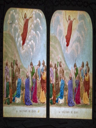 La Vie de Jesus (Handcolored Stereoviews for display with backlighting)