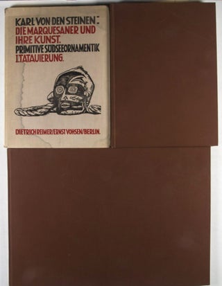 Die Marquesaner und ihre Kunst. Studien über die Entwicklung primitiver Südseeornamentik. 3 Vols.