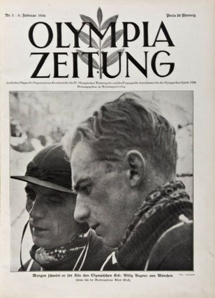 Item #34701 Olympia Zeitung [COMPLETE]. Wilhelm Reetz