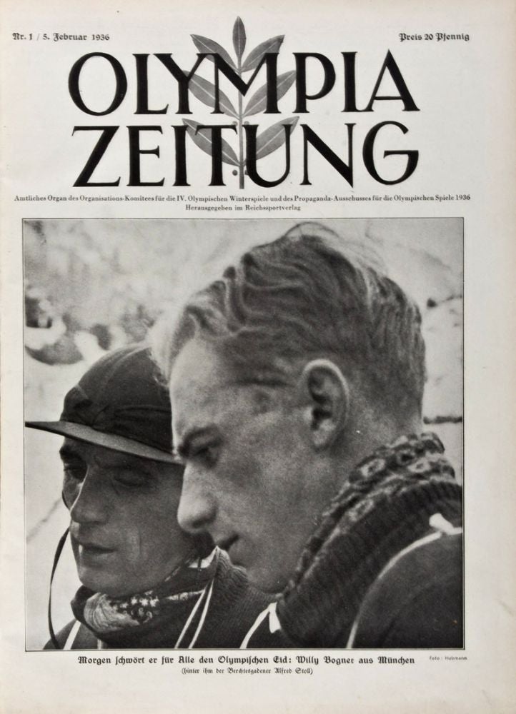 Item #34701 Olympia Zeitung [COMPLETE]. Wilhelm Reetz.