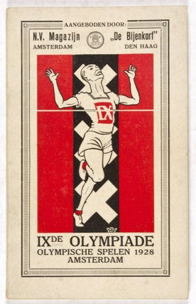 Item #34766 IXe Olympiade: Holland en de Olympische Spelen 1928 te Amsterdam. J. Hoven, Text by