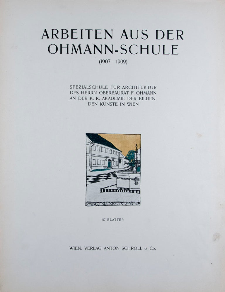 Item #34924 Arbeiten aus der Ohmann-Schule (1907-1909). F. Ohmann.