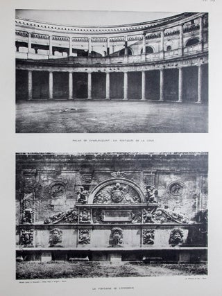 Jardins d'Espagne: 1re Partie, Jardins Arabes; 2e Partie, Jardins de la Renaissance et du XVIIIe Siècle. 2-vol. set (Complete)