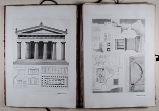 Fragments d'Architecture Antique d'après les relevés et restaurations des anciens pensionnaires de l'Académie de France à Rome. 2-vol. set (Complete)