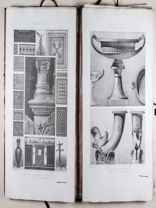 Fragments d'Architecture Antique d'apr&egrave;s les relev&eacute;s et restaurations des anciens pensionnaires de l'Acad&eacute;mie de France &agrave; Rome. 2-vol. set (Complete)