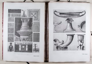 Fragments d'Architecture Antique d'après les relevés et restaurations des anciens pensionnaires de l'Académie de France à Rome. 2-vol. set (Complete)