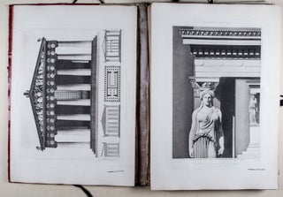 Fragments d'Architecture Antique d'après les relevés et restaurations des anciens pensionnaires de l'Académie de France à Rome. 2-vol. set (Complete)
