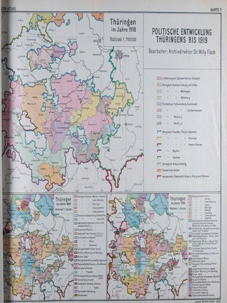 Thüringen-Atlas der Reichsarbeitsgemeinschaft für Raumforschung