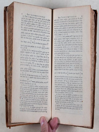Nouveau Plan de Mathématiques: Contenant l'Arithmétique & l'Algèbre, la Formation des Puissances & l'Extraction des Racines quelconques, les Proportions arithmétique, géométrique & harmonique, les Raisons composées, les Fractions ordinaires & décimales, les Logarithmes & les Equations : la Géométrie, la Trigonométrie, le Nivellement : l'art de lever ou de tracer toutes sortes de Plans, la mesure détaillée du Terrain ... avec l'application immédiate de toutes ces connaissances aux besoins de la Société