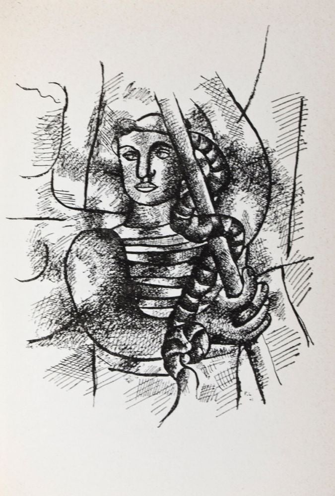 Item #36269 Coordonnées. Guillevic, Fernand Léger, Text by, Illustrated by, Eugène.