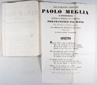 Collection of 41 early 19th-century Italian religious broadsides
