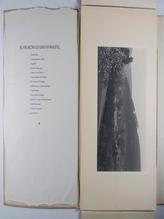 Bilder aus Schwaben. 15 Originalaufnahmen. Schwarzwald u. Donautal
