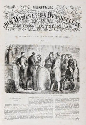 Item #36966 Le Moniteur des Dames et des Demoiselles 1864-1865 (November 1864-October 1865) [WITH...