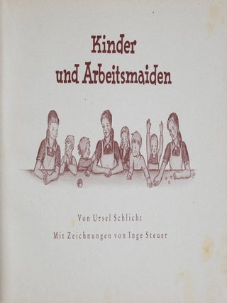 Kinder und Arbeitsmaiden