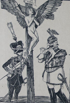 The Kaiser's Garland. Cartoons