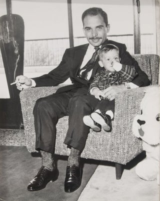 38 Press Photographs of King Hussein & the Royal Family of Jordan