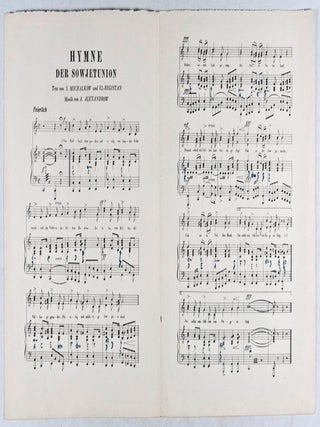 Hymne der Sowjet Union (Hymn of the Soviet Union)