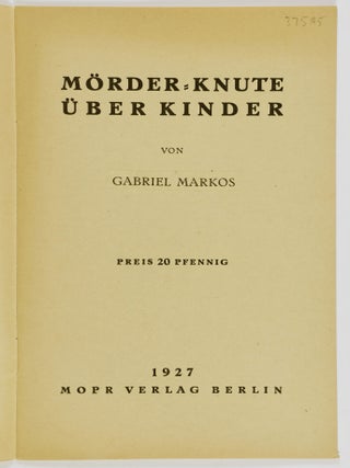 M&ouml;rder-Knute &uuml;ber Kinder