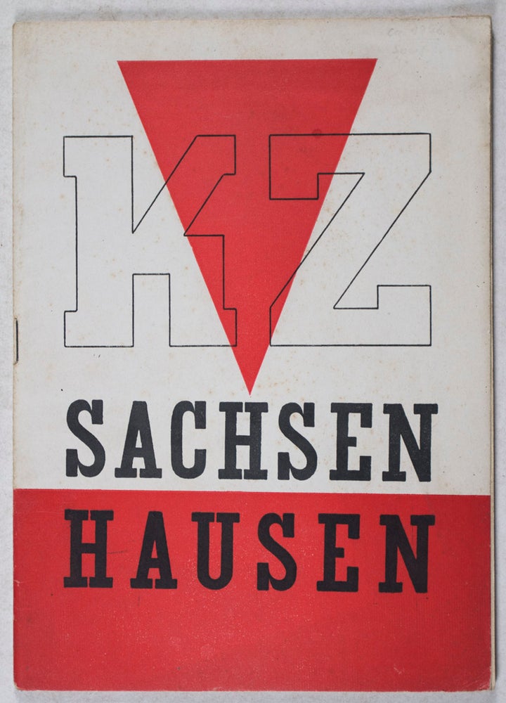 Item #37603 KZ Sachsenhausen. Lucie Großer, Hrsg.