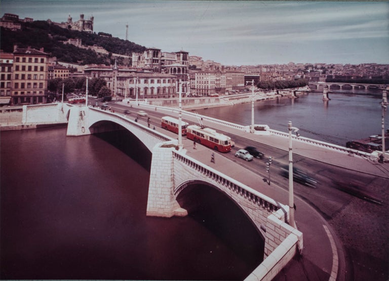 Item #37835 City of Lyon: Photo-Album [With 42 original color photographs]. n/a.