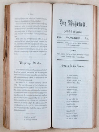 Die Wahrheit. Zeitschrift für freie Menschen