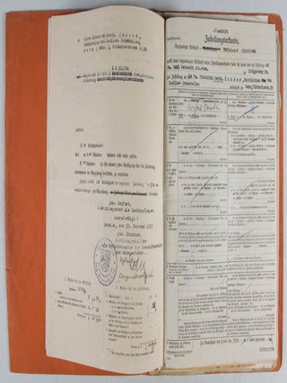 Niedenzu vs. Sander. Correspondence (Aryanization of Jewish Company in Gera)