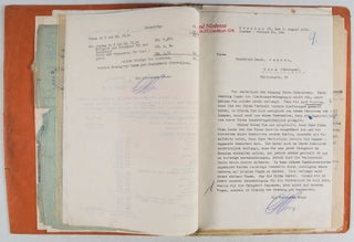 Niedenzu vs. Sander. Correspondence (Aryanization of Jewish Company in Gera)