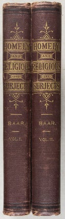 Addresses on Homely and Religious Subjects. 2-vol. set (Complete)