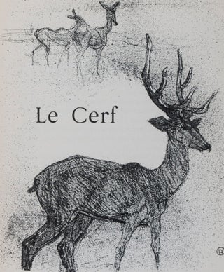 Item #38836 Hunting With 'The Fox'. Jules Renard, Henri de Toulouse-Lautrec