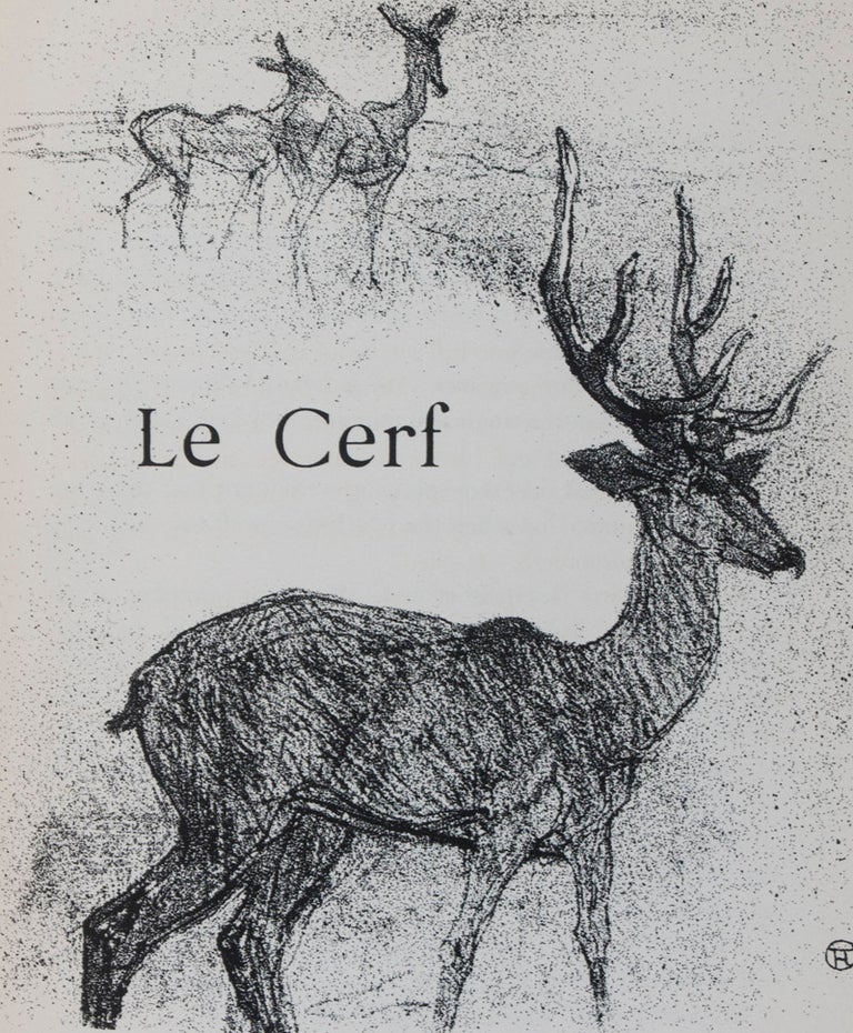 Item #38836 Hunting With 'The Fox'. Jules Renard, Henri de Toulouse-Lautrec.
