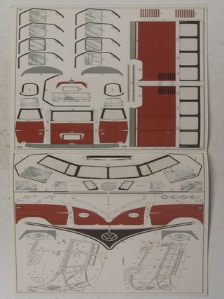 Die VW-Transporter / Ein VW-Achtsitzer zum Selbstbasteln / Getting Ahead with Volkswagen Trucks - Collection of 3 promotional VW booklets
