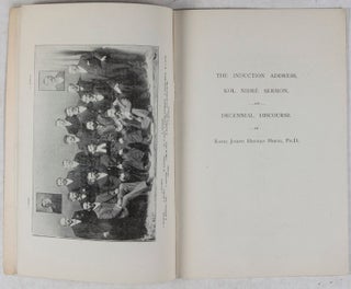 Souvenir of the Decennial Celebration of the Witwatersrand Old Hebrew Congregation, ... and of the Public Reception of the Rev. Dr. Joseph Herman Hertz, November 16th, 1898