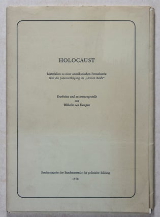 Item #39216 Holocaust. Materialien zu einer amerikanischen Fernsehserie über die Judenverfolgung...