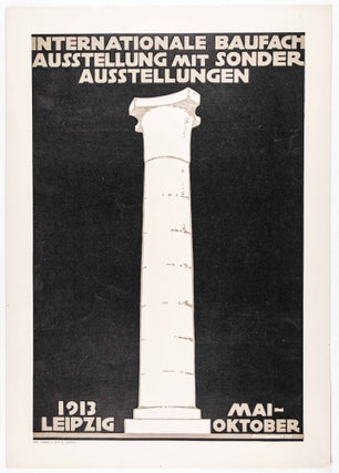 Item #39219 Internationale Baufach-Ausstellung Leipzig 1913. World Fair for Architecture...