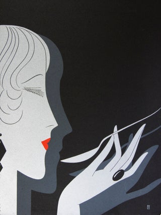 Item #39569 Presenting Silhouette: A New Pattern in 1847 Rogers Bros Silverplate [WITH POCHOIR...