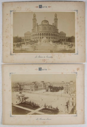 Collection of 29 original silver gelatin prints of Paris at the turn of the century [INCLUDING SIX HAND-COLORED PHOTOGRAPHS]