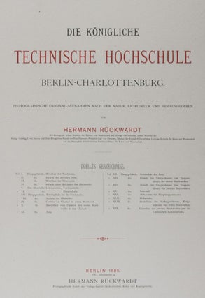 Die Königliche Technische Hochschule Berlin-Charlottenburg