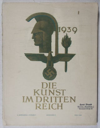 Die Kunst im dritten Reich [3. Jahrgang / Folge 7 / Ausgabe B] [DEDICATED TO THE NEW REICH CHANCELLERY]
