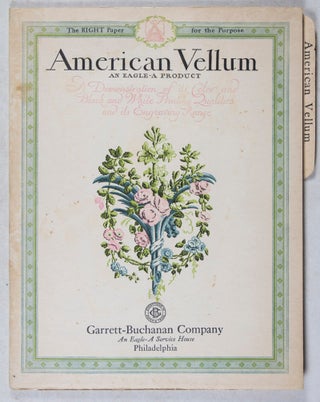 Item #39700 American Vellum: An Eagle-A Product. n/a