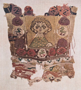 Item #39747 Coptic textiles from burying grounds in Egypt [from the] Kanegafuchi Spinning Company...