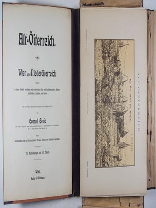 Alt-Österreich: Wien und Niederösterreich dargestellt in seinem historisch berühmten und merkwürdigen Bau- und Kunstdenkmälern, Kirchen und Klöstern, Schlössern und Ruinen