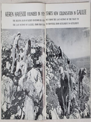The Keren haYesod Builds Up Galilee: The Agricultural Settlement Regions of Palestine in Twelve Parts, Part 2