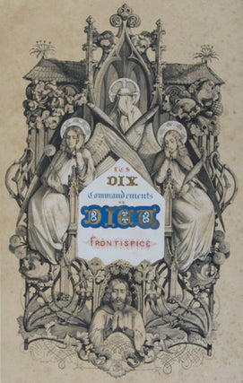 Item #39937 Les Dix Commandements de Dieu [WITH 11 LITHOGRAPHIC PLATES]. Louis Judicis de...