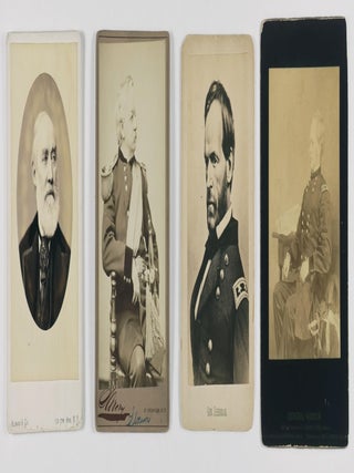 Item #39948 Collection of Four Original Cabinet Portraits of American Generals During the Civil...