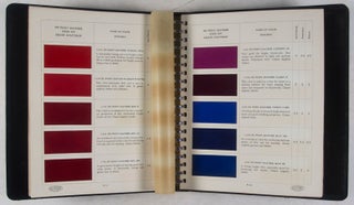 Du Pont Dyes for Leather [COMPLETE WITH ALL ITS MOUNTED LEATHER SAMPLES]