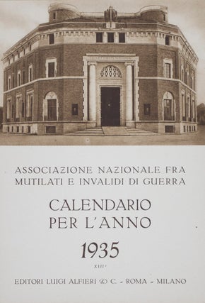 Calendario per l'Anno 1935 - XIIIo*