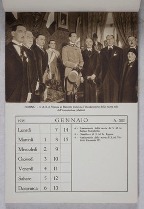 Calendario per l'Anno 1935 - XIIIo*