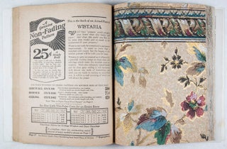 Non-Fading Wall Papers for 1929 [WITH 90 VINTAGE WALLPAPER SAMPLES]